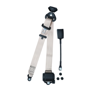 Universal seat belt - beige, each e-marked