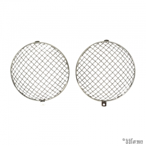 Headlight Vintage grills, as pair