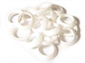 Push rod tube seal silicone, kit 16 pieces