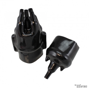 Waterproof distributor cover, black