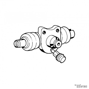 Wheel cylinder, rear